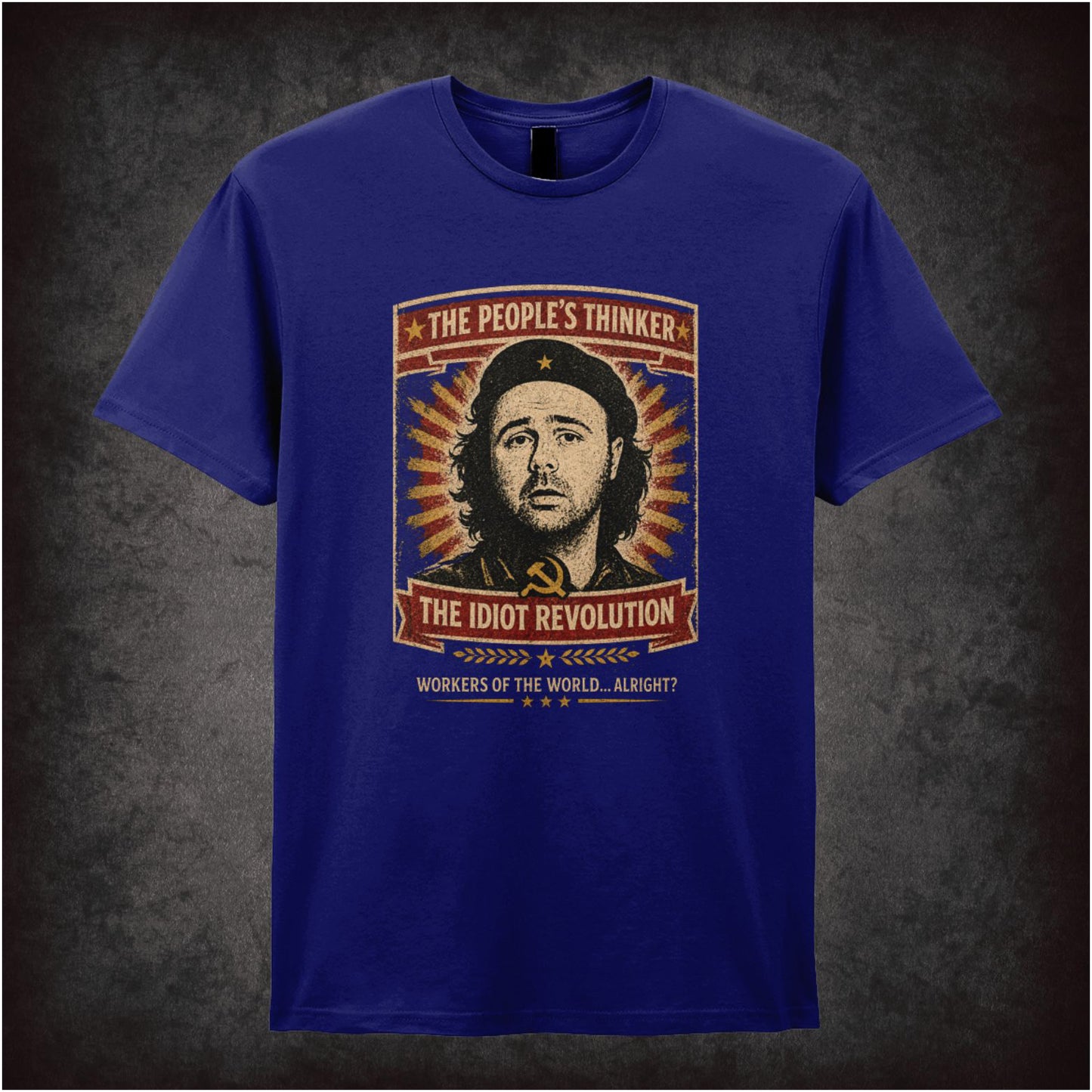 Karl Pilkington – Che Guevara Style – Cult Comedy Graphic T-Shirt
