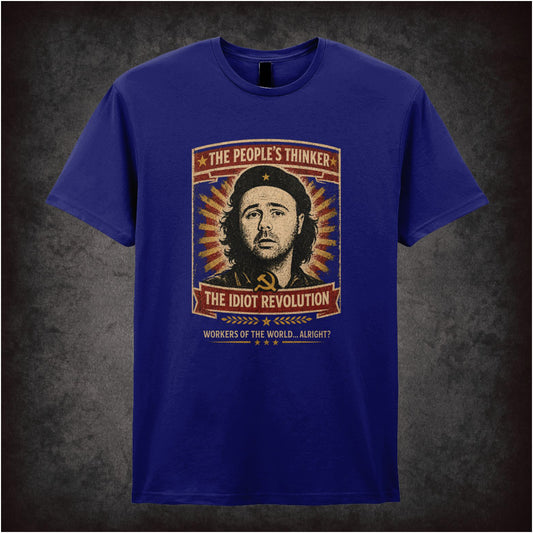 Karl Pilkington – Che Guevara Style – Cult Comedy Graphic T-Shirt