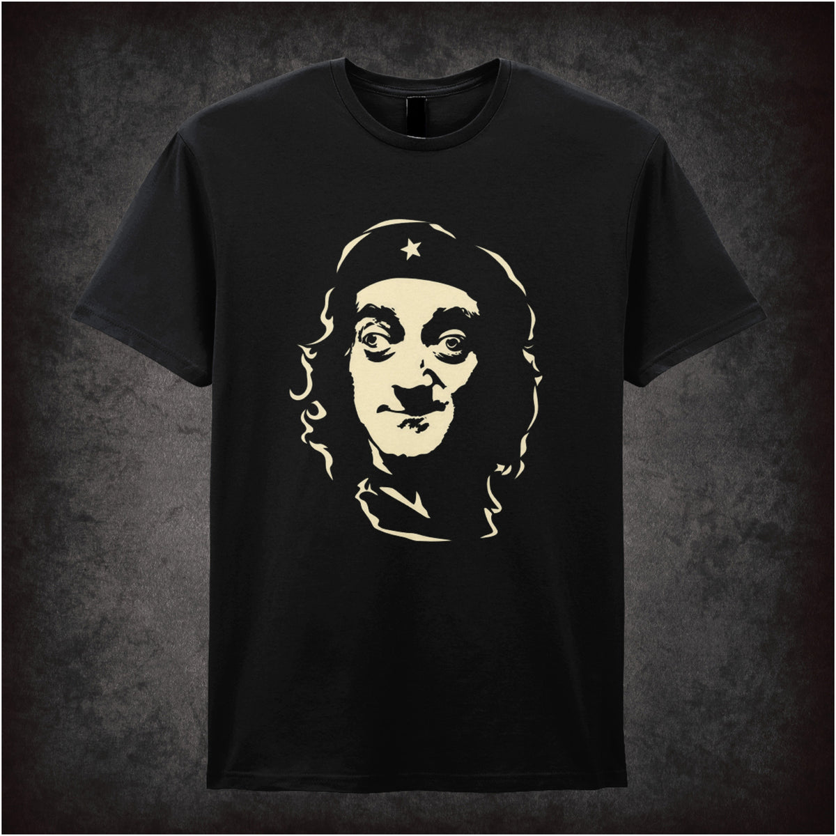 “Marty Feldman Che Guevara-style portrait T-shirt in black from Marty Feldman”