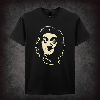 “Marty Feldman Che Guevara-style portrait T-shirt in black from Marty Feldman”