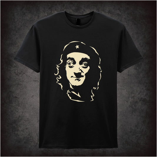 “Marty Feldman Che Guevara-style portrait T-shirt in black from Marty Feldman”