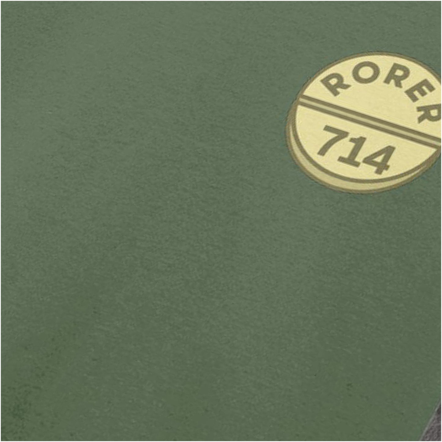 Rorer 714 logo chest print close up T-shirt from Cheech & Chong’s Up in Smoke