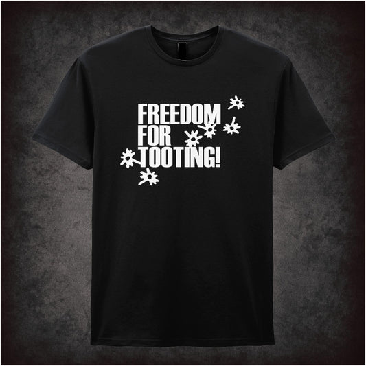 Freedom for Tooting! – Cult Comedy Graphic T-Shirt