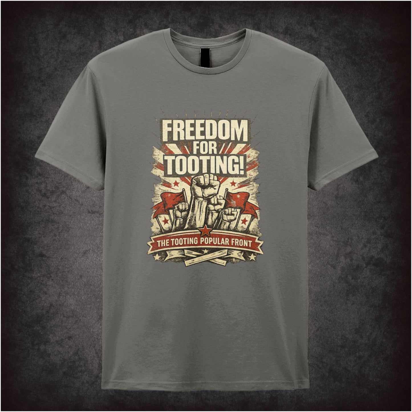 Freedom for Tooting! – Cult Comedy Graphic T-Shirt