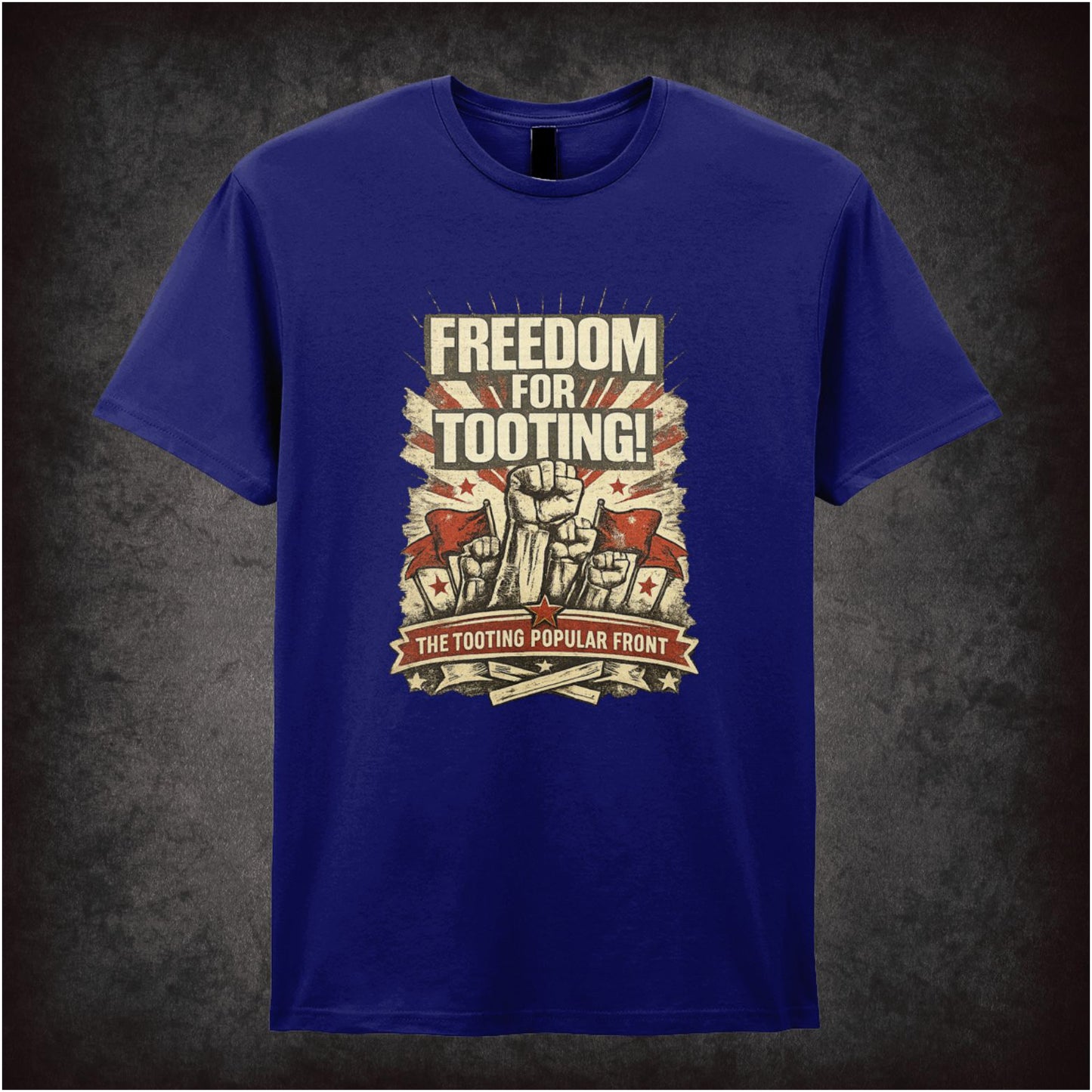 Freedom for Tooting! – Cult Comedy Graphic T-Shirt