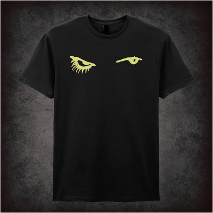 Alex DeLarge Eyes – Cult Film Graphic T-Shirt