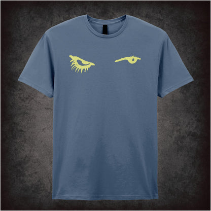 Alex DeLarge Eyes – Cult Film Graphic T-Shirt