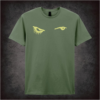 Alex DeLarge Eyes – Cult Film Graphic T-Shirt