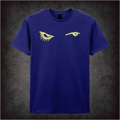 Alex DeLarge Eyes – Cult Film Graphic T-Shirt