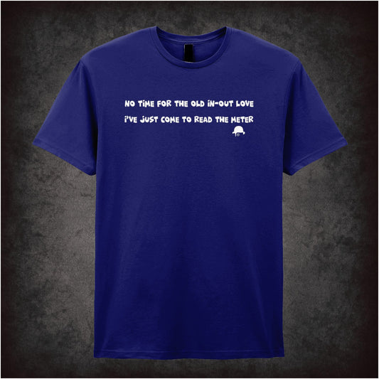 ‘No Time for the Old In-Out Love’ t-shirt from A Clockwork Orange