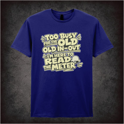 TOO BUSY FOR THE OLD IN-OUT