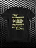 Colditz Salad - Fawlty Towers Inspired Unisex T Shirt