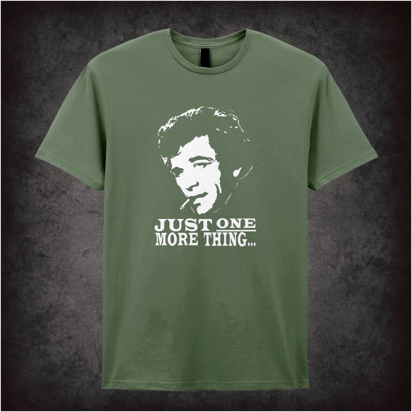 Just One More Thing – Cult TV Graphic T-Shirt