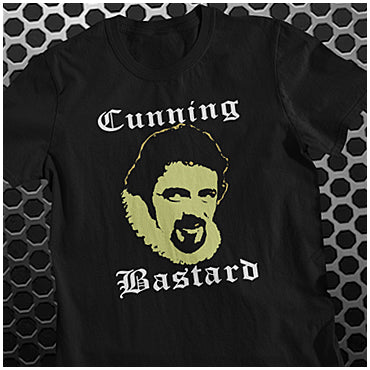 Cunning Bastard - Blackadder Inspired Unisex T Shirt