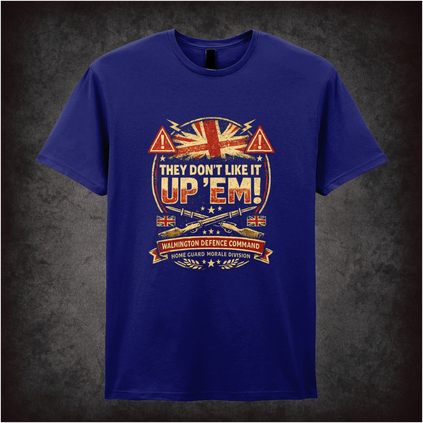 “Private Jones ‘They don’t like it up ’em’ T-shirt from Dad’s Army”