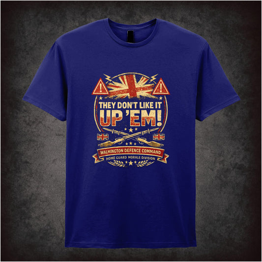 “Private Jones ‘They don’t like it up ’em’ T-shirt from Dad’s Army”