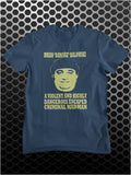 Brian Damage Balowski A Violent And Highly Dangerous Escaped Criminal Madman - The Young Ones Inspired Unisex T Shirt