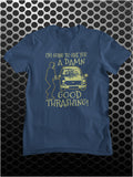 I'm Going To Give You A Damn Good Thrashing - Fawlty Towers Inspired Unisex T Shirt