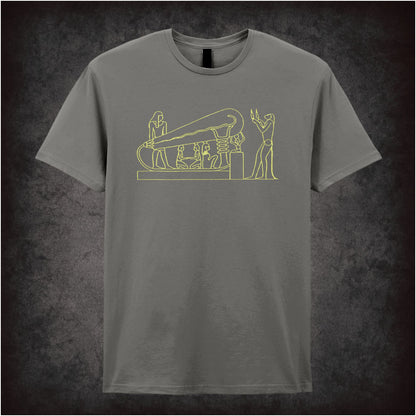 Dendera Light – Cult Ancient Egypt Graphic T-Shirt