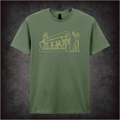 Dendera Light – Cult Ancient Egypt Graphic T-Shirt
