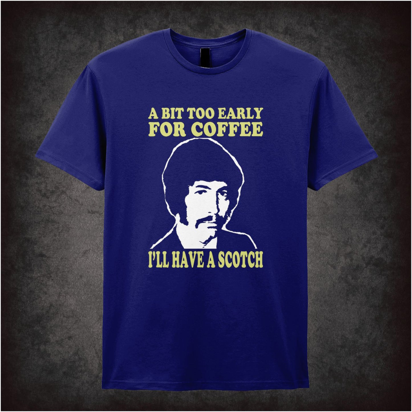 Department S – A Bit Too Early For Coffee I’ll Have a Scotch – Cult TV Graphic T-Shirt