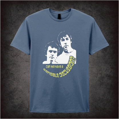 Can We Have a Sensible Discussion? – Cult Comedy Graphic T-Shirt