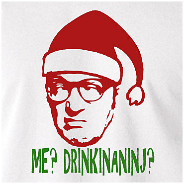 Me? Drinkinaninj? Christmas - Bottom Inspired Unisex T Shirt