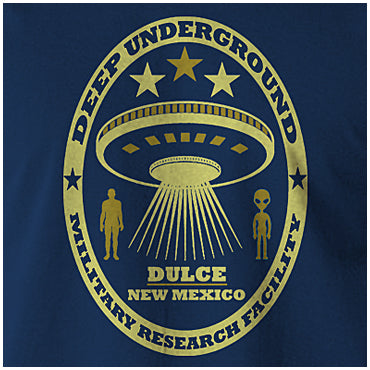 Dulce New Mexico - Deep Underground Military Research Facility - UFO Unisex T Shirt