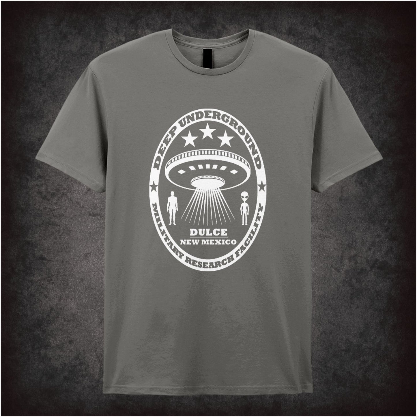 Dulce New Mexico – Deep Underground Military Research Facility Graphic T-Shirt