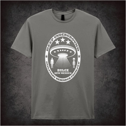 Dulce New Mexico – Deep Underground Military Research Facility Graphic T-Shirt