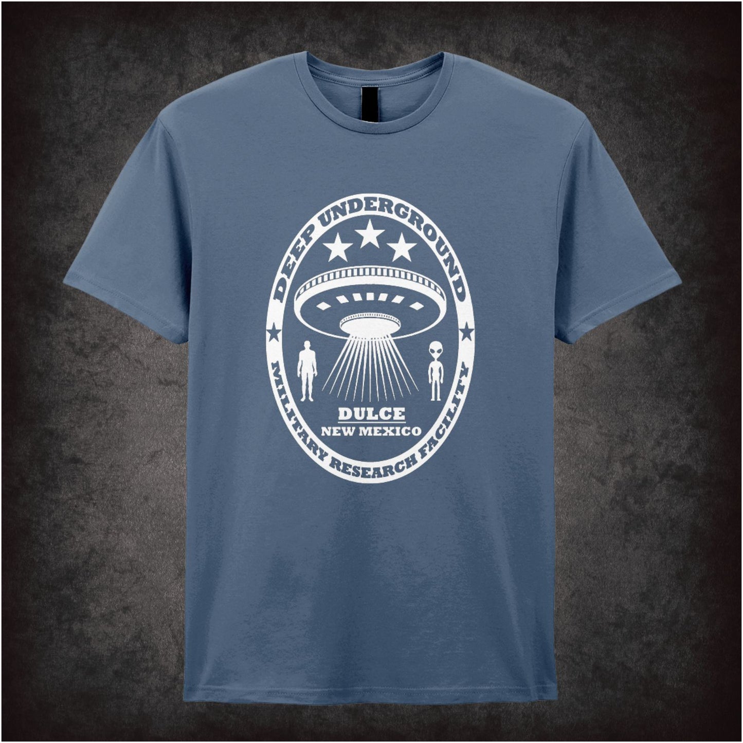 Dulce New Mexico – Deep Underground Military Research Facility Graphic T-Shirt
