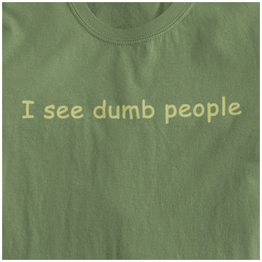 I See Dumb People - The IT Crowd Inspired Unisex T Shirt