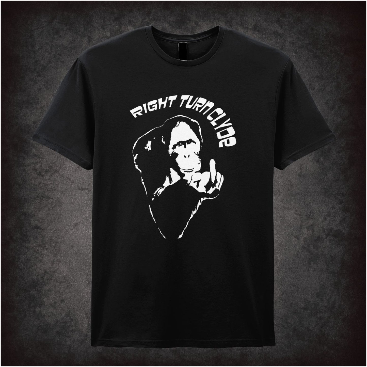 Right Turn, Clyde – Softstyle Unisex Graphic T-Shirt