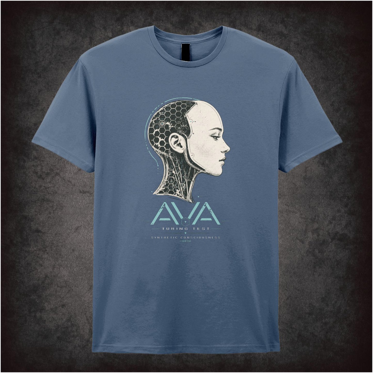‘Ava Turing Test’ text logo T-shirt from Ex Machina