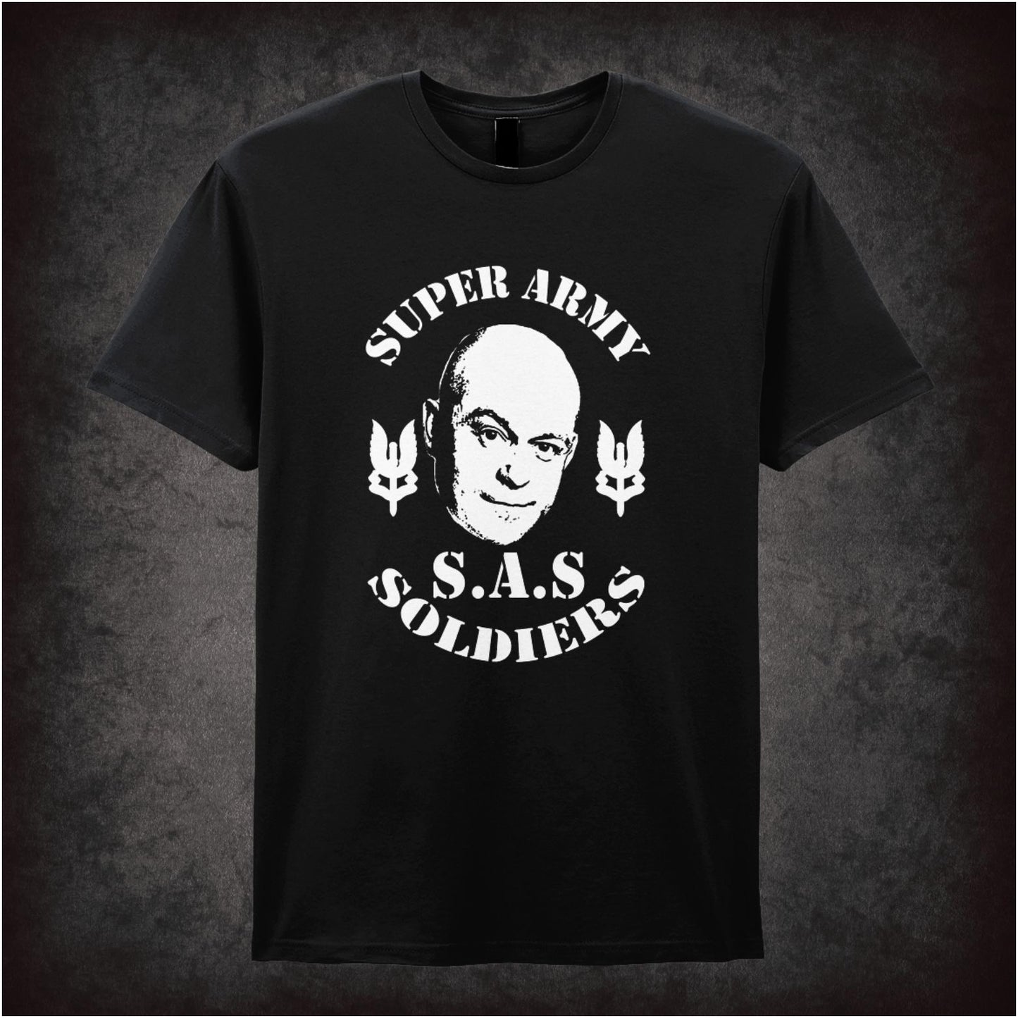S.A.S. Super Army Soldiers – Cult Comedy Graphic T-Shirt