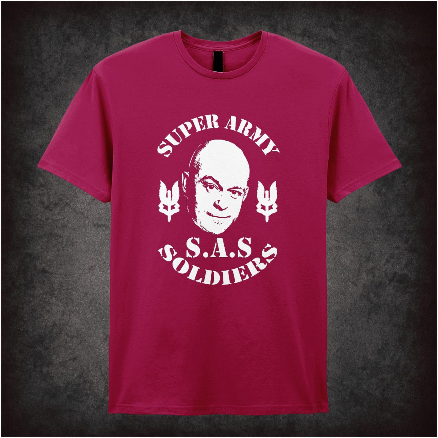 S.A.S. Super Army Soldiers – Cult Comedy Graphic T-Shirt