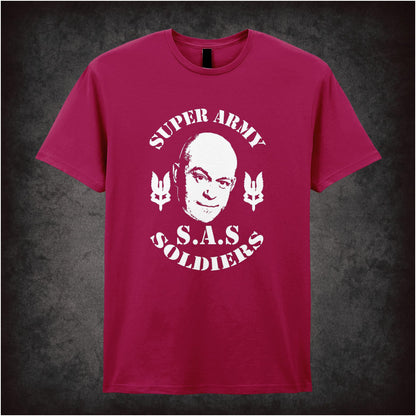 S.A.S. Super Army Soldiers – Cult Comedy Graphic T-Shirt