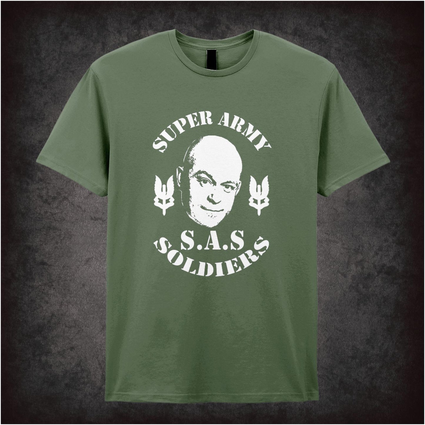 “Ross Kemp ‘Super Army S.A.S Soldiers’ T-shirt from Extras"