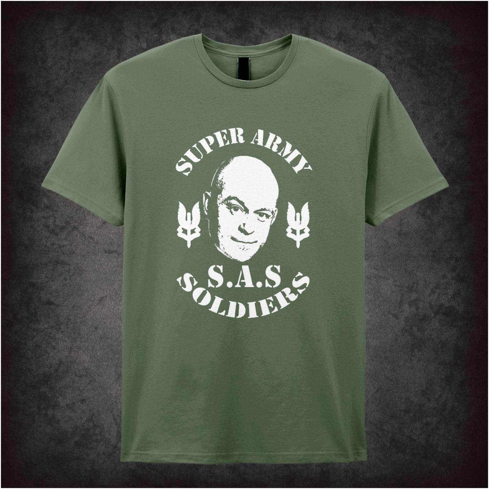 “Ross Kemp ‘Super Army S.A.S Soldiers’ T-shirt from Extras"