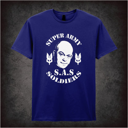 S.A.S. Super Army Soldiers – Cult Comedy Graphic T-Shirt