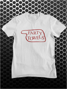 Farty Towels Hotel Sign - Fawlty Towers Inspired Unisex T Shirt