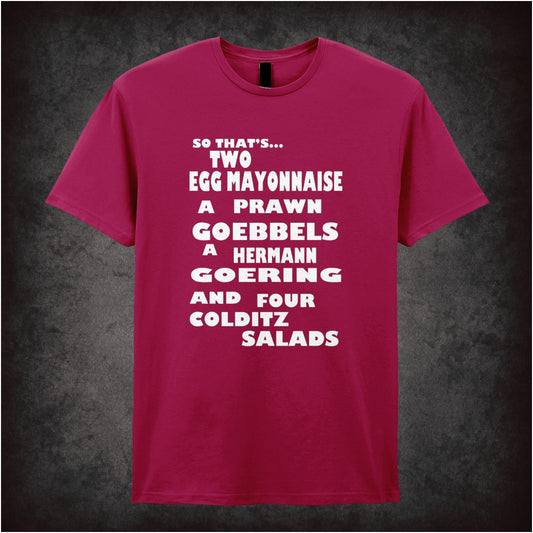 Colditz Salad – Cult Comedy Graphic T-Shirt