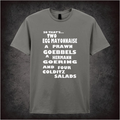 Colditz Salad – Cult Comedy Graphic T-Shirt