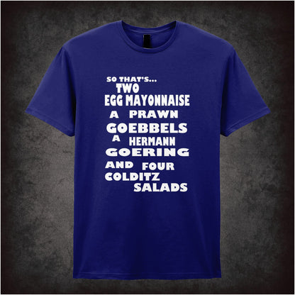 Colditz Salad – Cult Comedy Graphic T-Shirt