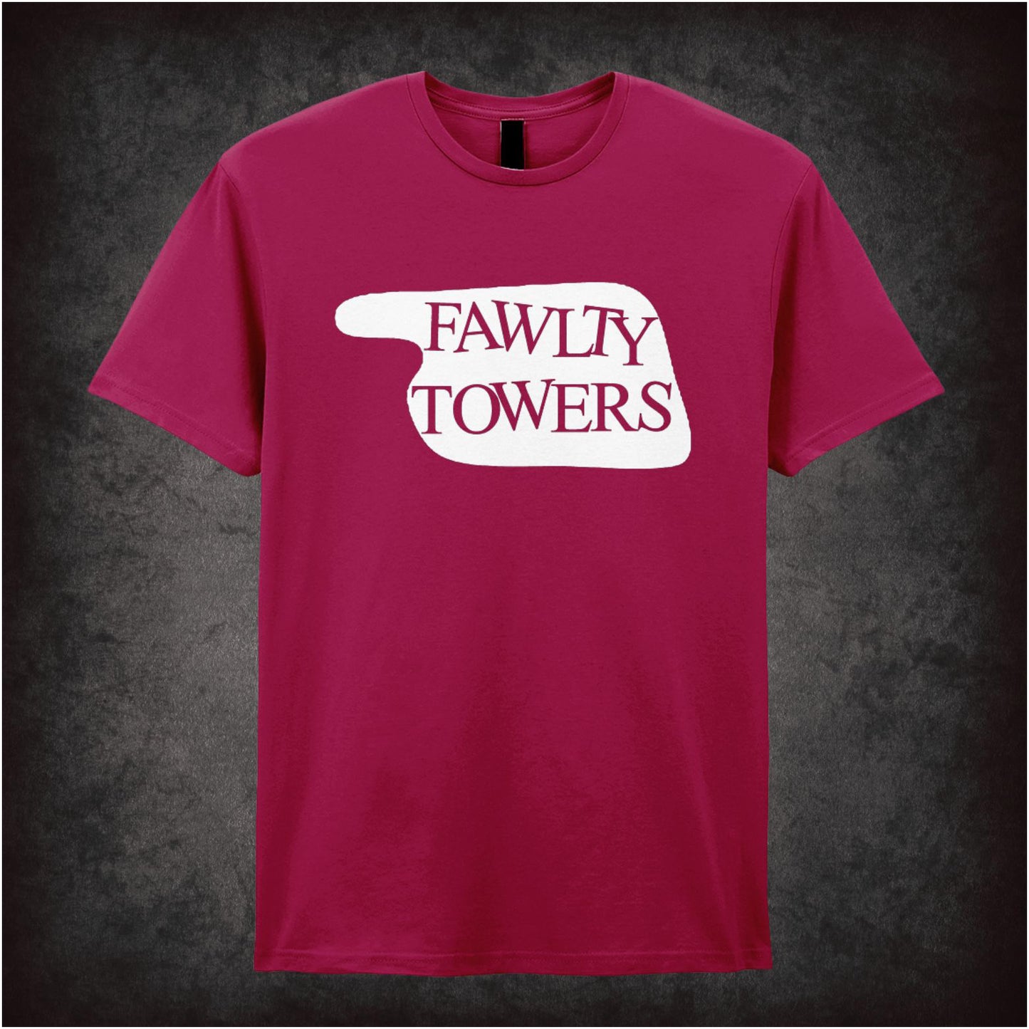 Fawlty Towers Hotel Sign – Cult British Sitcom Graphic T-Shirt