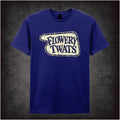 FLOWERY TWATS HOTEL SIGN T-SHIRT