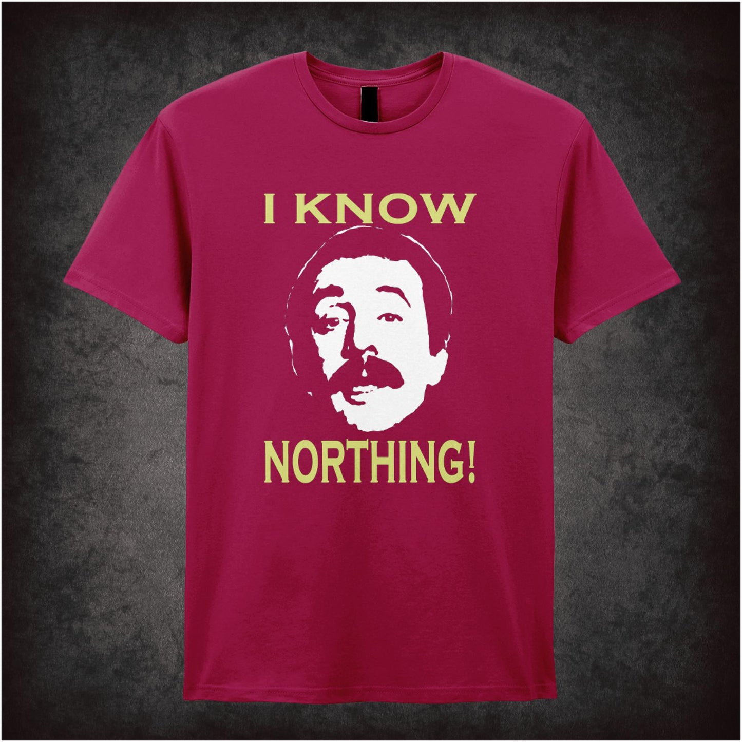 I Know Northing! – Cult British Sitcom Graphic T-Shirt