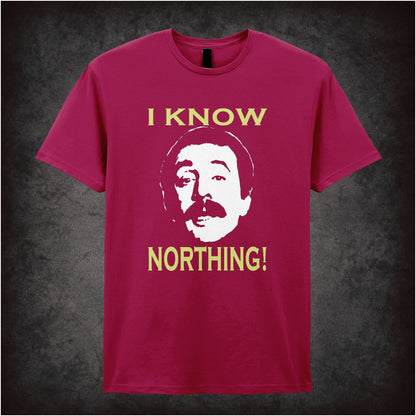 I Know Northing! – Cult British Sitcom Graphic T-Shirt