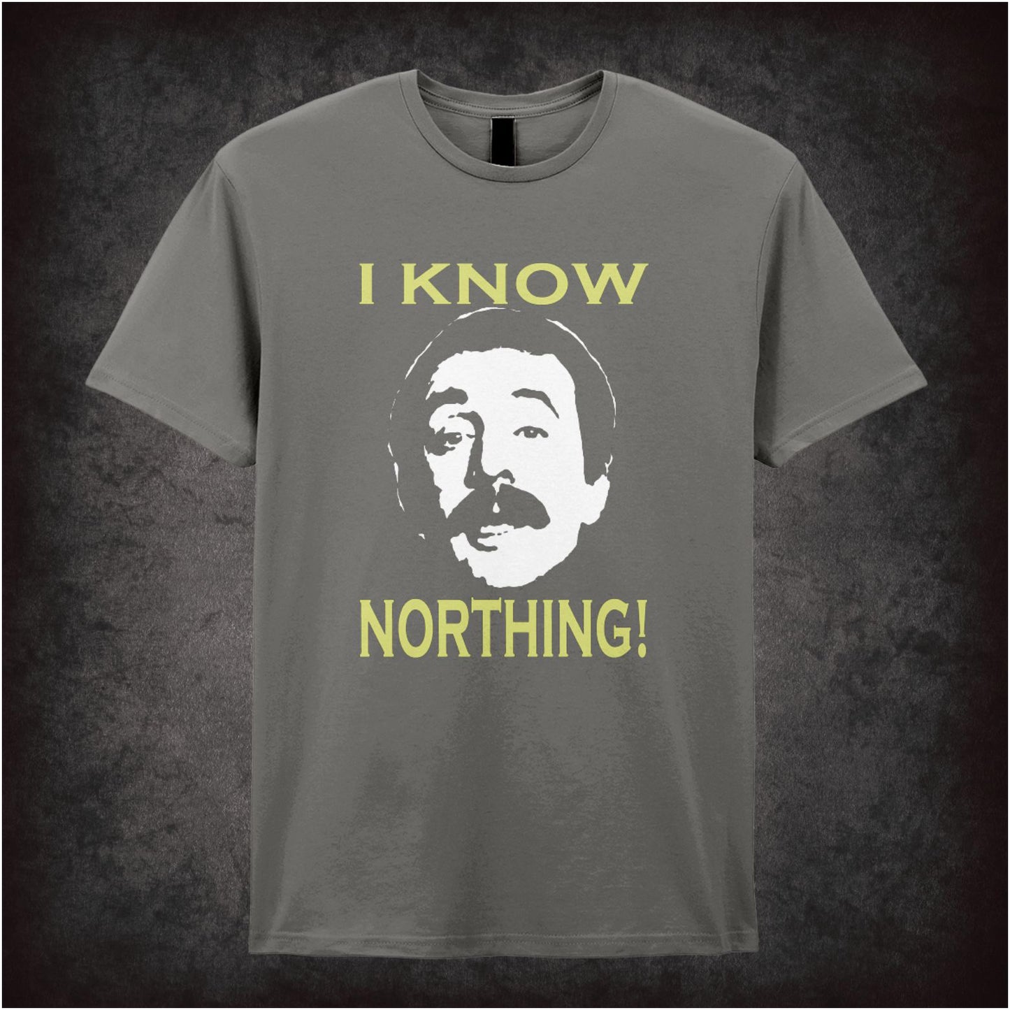 I Know Northing! – Cult British Sitcom Graphic T-Shirt