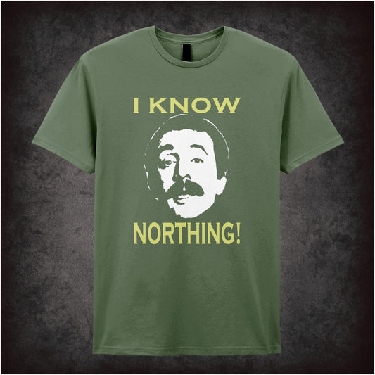 “Manuel ‘I know nothing!’ T-shirt from Fawlty Towers”